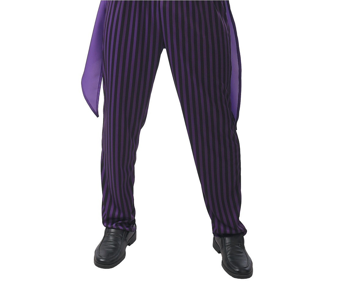 Role play-set for adult Crazy Clown (jacket with vest, tie, pants), size 52